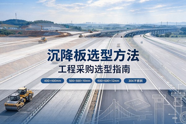 天元沉降板选择方法